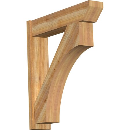 Ekena Millwork Westlake Slat Rough Sawn Outlooker, Western Red Cedar, 8"W x 36"D x 40"H OUT08X36X40WTL06RWR